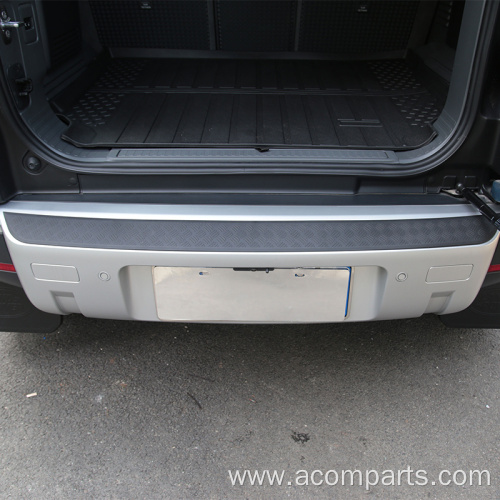 ABS Black Car Rear Bumper Plate Cover